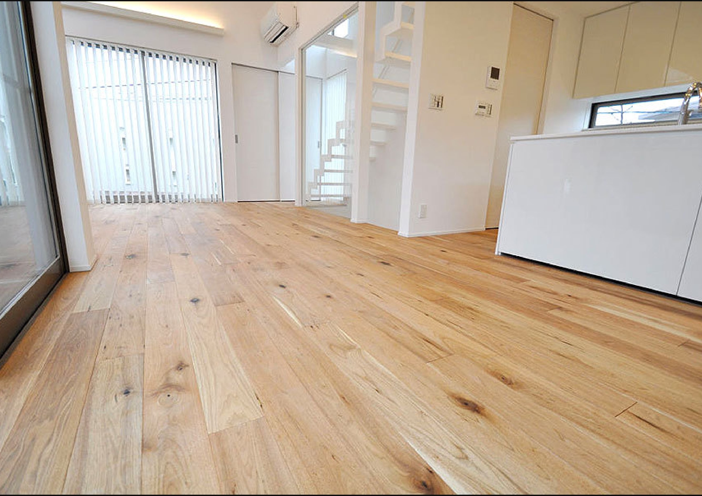 床材クルミ リビング Adachi住建